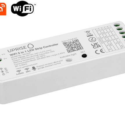 WA-5UP 5 in 1 Smart Wifi LED Tape Light Controller